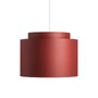 Stínidla, kryty, clony - RED R11525 DOUBLE 40/30 stínidlo Chintz terakota max. 23W - RED - DESIGN RENDL - foto 2