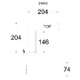 Liniové CLICK - SLC SLC9523 LED svítidlo Click rohová spojka pravá černá 1200-1300lm 3000/4000K Ra90 DALI IP20 - TLG - foto 2