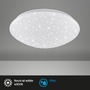Kruhová - BRI 3360016 LED stropní svítidlo hvězdné nebe, pr. 28 cm, 12 W, bílé (starý kód: BRI 3360-016) - BRILONER - foto 2