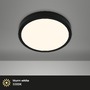 Kruhová - BRILO 3700-015 LED přisazené svítidlo pr. 28 cm, 16 W, 2000 lm, černá - BRILO - foto 2