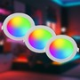 Koupelnová - BRI 3945034 Fungo vestavné bodové svítidlo 100mm 3ks sada - 7W, 700lm, LED, stmívatelné, IP65, matný chrom - BRILONER - foto 2