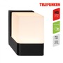 Nástěnná - TF 322105TF TELEFUNKEN LED venkovní nástěnné svítidlo, ochrana proti stříkající vodě, kostka, teplá bílá, černá - BRILONER - foto 2