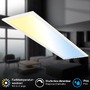 Hranatá - BRILO 7767016 Piatto svítidlo LED panel 100x25 cm - 24W, 2600lm, stmívatelné, dálkový ovladač, CCT, bílé - BRILO - foto 2