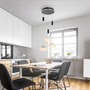 Vícečetná - PN 2078-18 Q-ETIENNE Q závěsné svítidlo Smart Home, černá, kruhové, 3 ramenné ZigBee 2700-5000K - PAUL NEUHAUS - foto 2