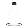 Kruhová - IMPR 342252 Deko-Light závěsné svítidlo LED panel čiré kulaté 50W DIM 3000/3500/4000K černá - foto 2