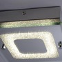 Hranatá - LD 11570-17 LISA LED stropní svítidlo chrom s reflektory s křišťálovým vzhledem 4000K - LEUCHTEN DIREKT / JUST LIGHT - foto 2
