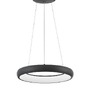 Kruhová - NV 8105620 Závěsné svítidlo ALBI černý hliník a akryl LED 32W 230V 3000K IP20 stmívatelné - NOVA LUCE - foto 2