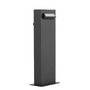Sloupková - NV 9020923 Venkovní sloupkové svítidlo ZELDA černý hliník a akrylový difuzor proti oslnění LED 9W 3000K 100-240V IP65 - NOVA LUCE - foto 2