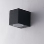 Nástěnná - FAN I-QUBO-AP1 ANT Venkovní nástěnné svítidlo Qubo antracitové, 1xGU10, IP54, 9,3 x 8 x 6,7 cm - FANEUROPE - foto 2