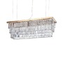 Hranatá - ILUX 213583 Závěsné svítidlo Ideal Lux Martinez SP8 oro 213583 8x40W 103cm zlaté - IDEALLUX - foto 2