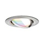 Kruhová - P 92439 LED vestavné svítidlo Nova Coin kruhové 84mm 50° RGBW+ 6W 230V kov kartáčovaný hliník - PAULMANN - foto 2