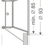 Kruhová - IMPR 110019 Deko-Light stropní vestavné svítidlo Arktur kulaté 12V AC/DC GU5.3 / MR16 1x max. 50W bílá RAL 9003 - foto 2