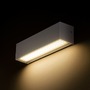 Nástěnná - RED R13527 UKOČENÁ VÝROBA CAMARGUE nástěnná stříbrnošedá satinované sklo 230V LED 6W IP65 3000K - RED - DESIGN RENDL - foto 2