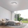 Hranatá - PN 8379-55 Paul Neuhaus, Q-AMIRA, LED stropní svítidlo, barva ocel, stmívatelné, Smart Home ZigBee 3000-5000K - PAUL NEUHAUS - foto 2
