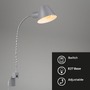 S ramenem - BRI 2079-014 Noční lampička pr. 14 cm 1x E27 10W chrom - BRILONER - foto 2
