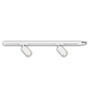 Lištové Briloner 230V - BRILO 8001026 Prodlužovací sada lištový systém 230V – 1x lišta 0,75 cm, 2 spoty GU10, bílé - BRILO - foto 2