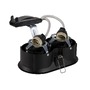 Kruhová - LA 1006121 HORN double QPAR51 zápustné stropní svítidlo černé 25 W - BIG WHITE (SLV) - foto 2