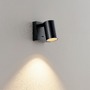 Bodová - IMPR 341340 Deko-Light nástěnné přisazené svítidlo Can Tilt hranaté USB, 1x 7,5 W GU10, černá - foto 2