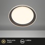 Kruhová - BRILO 3852015 Ijus LED stropní svítidlo, svítíci hrana, antracit - BRILO - foto 2