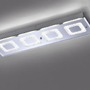 Hranatá - LD 11573-17 LISA LED stropní a nástěnné svítidlo, chrom, sklo 4000K - LEUCHTEN DIREKT / JUST LIGHT - foto 2