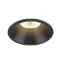 Kruhová - LA 1007488 NEW TRIA® 75 kroužek pro vestavbu do stropu, prohloubený, D: 8,2 H: 4,3 cm, IP 20, černá - BIG WHITE (SLV) - foto 2