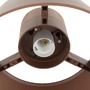 Přisazená - LA 1007582 PHOTONI stropní přisazené svítidlo, kónické, 1x max. 13 W, E27, rezavá - BIG WHITE (SLV) - foto 2
