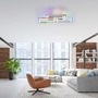 Hranatá - LD 14636-55 FELIX60 LED stropní svítidlo otočné, stříbrná barva, RGB Rainbow, stmívatelné RGB+2700-5000K - LEUCHTEN DIREKT / JUST LIGHT - foto 2