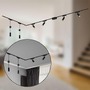 Lištové Briloner 48V - BRILO 8035065 Luxtrail lištový systém, 4x LED spoty, 2x LED závěsná svítidla, do L, černá - BRILO - foto 2