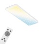 Hranatá - BRILO 7383-016 Hvězdné nebe CCT svítidlo LED panel, 100 cm, 28 W, 3000 lm, bílé - BRILO - foto 2