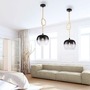 Koule - PN 2410-18 LED závěsné svítidlo LUMA černé, prosvětlené kabely, nastavitelná výška - PAUL NEUHAUS - foto 2