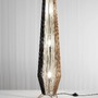 Stojací lampy - FAN I-COCONUT-L120 Stolní lampa Coconut černá+bílá+marrone, kov, 3xE27, 40 W; lampa pr. 25 x H 110 cm, konstrukce pr. 25 x H 120 cm - FANEUROPE - foto 2