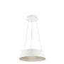 Kruhová - NV 9345655 Závěsné svítidlo ALBA bílý hliník šampaň a zlatá LED 40W 230V 3000K IP20 stmívatelné - NOVA LUCE - foto 2