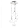 Dekorativní - FAN I-SKYLINE/S6 Závěsné svítidlo SKYLINE průhledná, 6xG9, 35 x 120 cm - FANEUROPE - foto 2