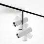 Lištové Magnetic Maytoni Exility - M TR005-2-2X12W3K-BW Svítidlo pro kolejnicový systém Elti Duo 3000K 24W teplá bílá 1563lm černá/bílá hliník Exility - MAYTONI - foto 2