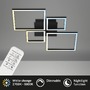 Hranatá - BRILO 3093-015 LED CCT rám 75 cm 38W 4000lm černá - BRILO - foto 2