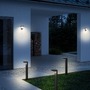 Solární - NOR 2118178003 Rica Square venkovní sloupkové solární svítidlo se zápichem černá - NORDLUX - foto 2