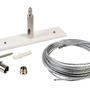 Lišty a příslušenství IVELA - IMPR 710094 Deko-Light kolejnicový systém 3-fázový 230V D Line závěsný držák Mini 5,0m lanko bílá RAL 9016 120 mm - LIGHT IMPRESSIONS - foto 2