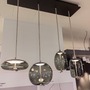 Dekorativní - BRO PC01034_004 AKCE - Závěsné svítidlo KNOT SMALL CILINDRO 5W 2700K 636lm šedá kouřová / černý chrom LED 10W 2700K 1510lm - BROKIS C - foto 2