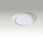 Koupelnová - AZZ AZ2832 LED Stropní zápustné bodové svítidlo Azzardo Slim 9 Round 4000K IP44 white AZ2832 6W 500lm 4000K IP44 9cm kulaté bílé - AZZARDO - foto 2