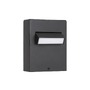Sloupková - NV 9020925 Venkovní sloupkové svítidlo ZELDA černý hliník a akrylový difuzor proti oslnění LED 6W 3000K 100-240V IP65 - NOVA LUCE - foto 2