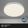Kruhová - BRI 7074-414 LED stropní svítidlo hvězdné nebe, pr. 28,7 cm, 21 W, stříbrná - BRILONER - foto 2