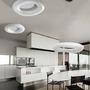 Dekorativní - AZZ AZ2670 LED Stropní přisazené svítidlo Azzardo Donut Top 75 CCT AZ2670 164W 13940lm 2700-6000K IP20 75cm stmívatelné s dálkovým ovládáním - AZZARDO - foto 2