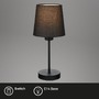 Stolní lampy dekorační - BRILO 7024-015 Stolní lampa, 31,4 cm, max. 25 W, černá - BRILO - foto 2