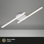 Dekorativní - BRI 3257-029 LED nástěnné a stropní svítidlo, 55,4 cm, 12 W, hliník - BRILONER - foto 2