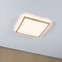 Hranatá - P 71030 LED Panel Atria Shine Backlight IP44 hranaté 293x293mm 16W 3000K design dřevo - PAULMANN - foto 2