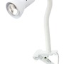 Stolní lampy s klipem - BRI 2713016P Flexibilní svítidlo se svorkou 26 cm 1x E14 40W bílé (starý kód: BRI 2713-016P) - BRILONER - foto 2