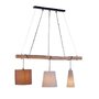 Vícečetná - LD 15460-23 DAMIAN Závěsné svítidlo, dřevo, 3-ramenné, moderní - LEUCHTEN DIREKT / JUST LIGHT - foto 2