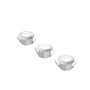 Kruhová - FAN INC-ASSO-R3 Podhledové zápustné svítidlo Asso, zlaté, hliník, 3 x 1 W, 300 lm, 4000 K, 3,2 x 3,2 x 2,2 cm - FANEUROPE - foto 2
