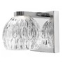 Dekorativní - NV 8540402 Nástěnné svítidlo LARA čiré sklo a chromová základna LED 5W 230V IP20 - NOVA LUCE - foto 2