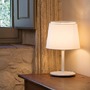 Stolní lampy dekorační - FARO 20304-82 SAVOY bílá stolní lampa - FARO - foto 2